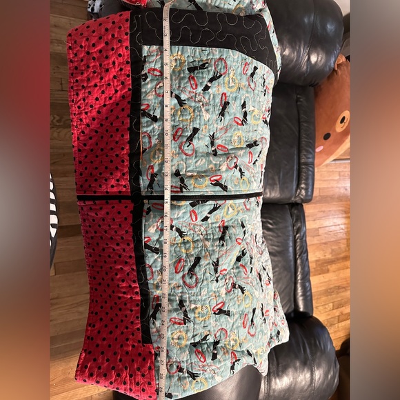 BEAUTY UPCYCLED Quilt Coat 1960 Barbie Glamour Inspired - Picture 10 of 11